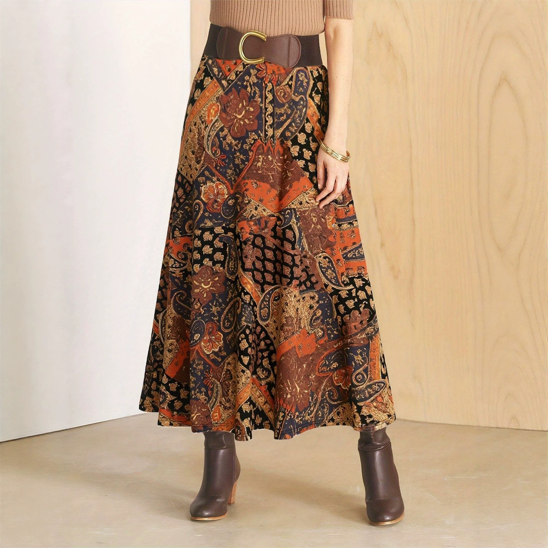 Women's New Autumnwinter Skirt British-style Elegance