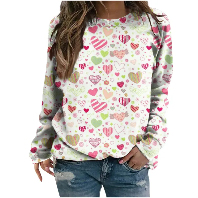 Women's Fashion Round Neck Japanese Sweater Zcy231228032 S - Shop at LoveMi