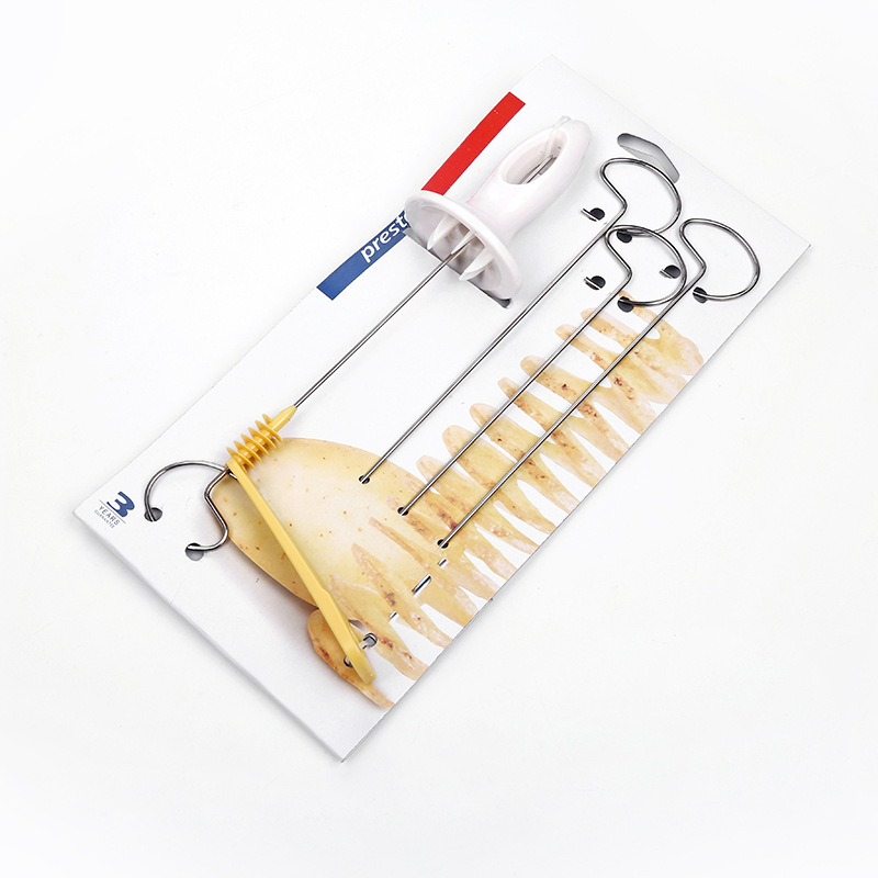 Cyclone Potato Slicer Household Spiral Slicing Knife String Hand Crank Potato Cutter