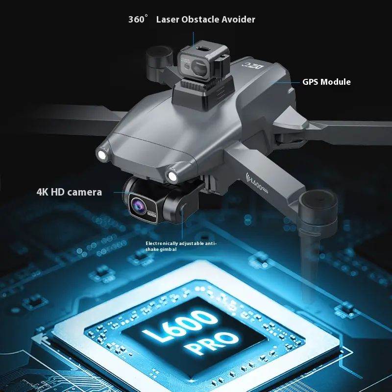 L600PRO Clear Folding Four-axis Flight Remote Control