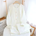 Round Neck Cardigan Suit-L