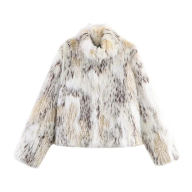 Leisure Loose And Thickened Artificial Fur Baggy Coat Women Black - Shop at LoveMi