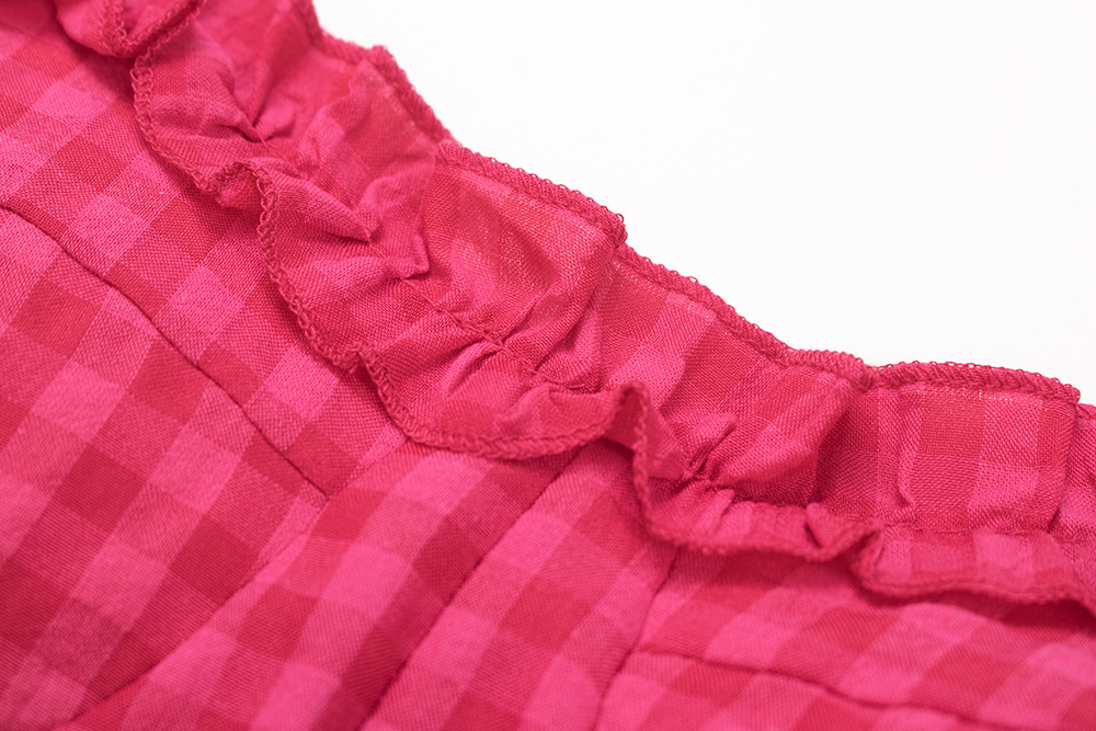 Pettiskirt Pitaya Color Waist-tight Double-layer Skirt Sling Dress