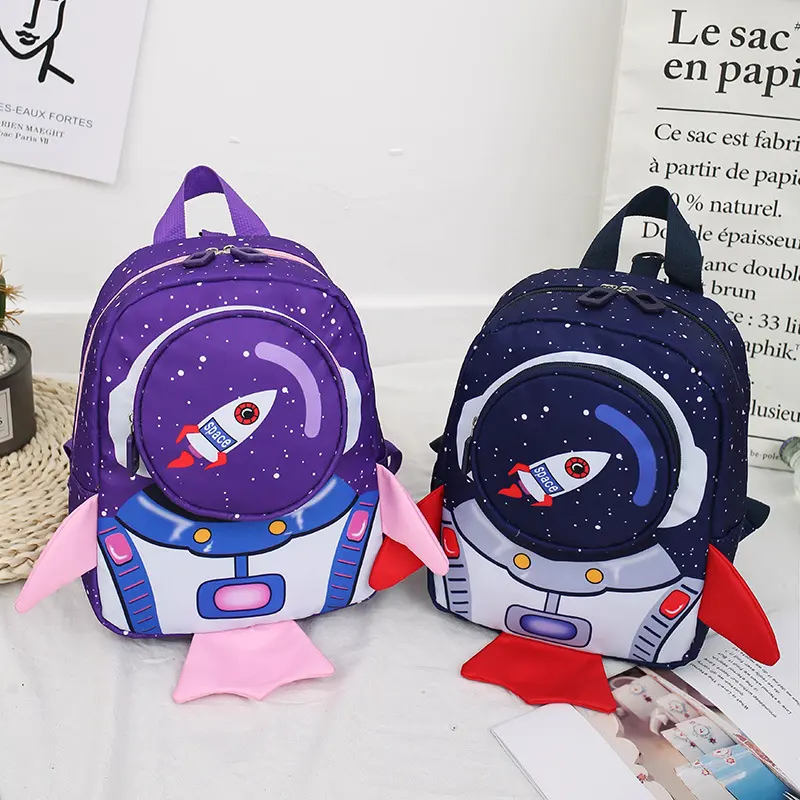 Anti-lost Children Backpack Hand Holding Rope Kindergarten