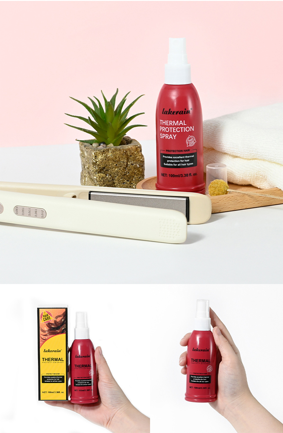 Lakerain Hair Thermal Protection Spray F89e5b7f 5860 42d3 A9cb D9aabe085332