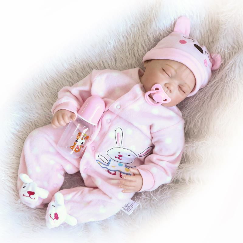 Soft Silicone Baby Doll For Play
