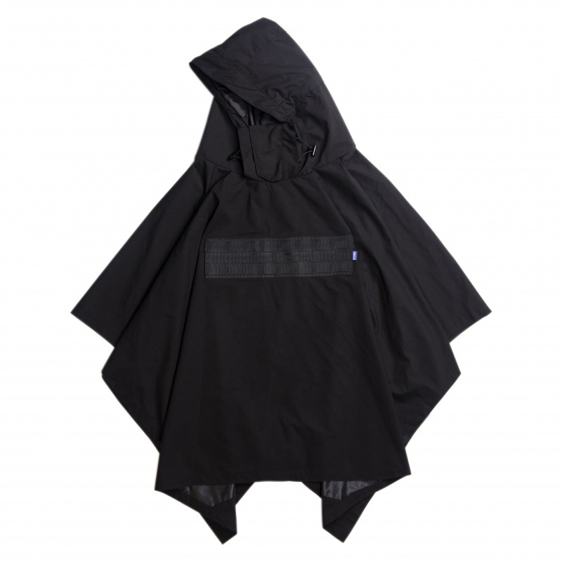 Cyberpunk Functional Cloak Dark Ninja Shawl Outdoor Rain And Snow Trench Coat