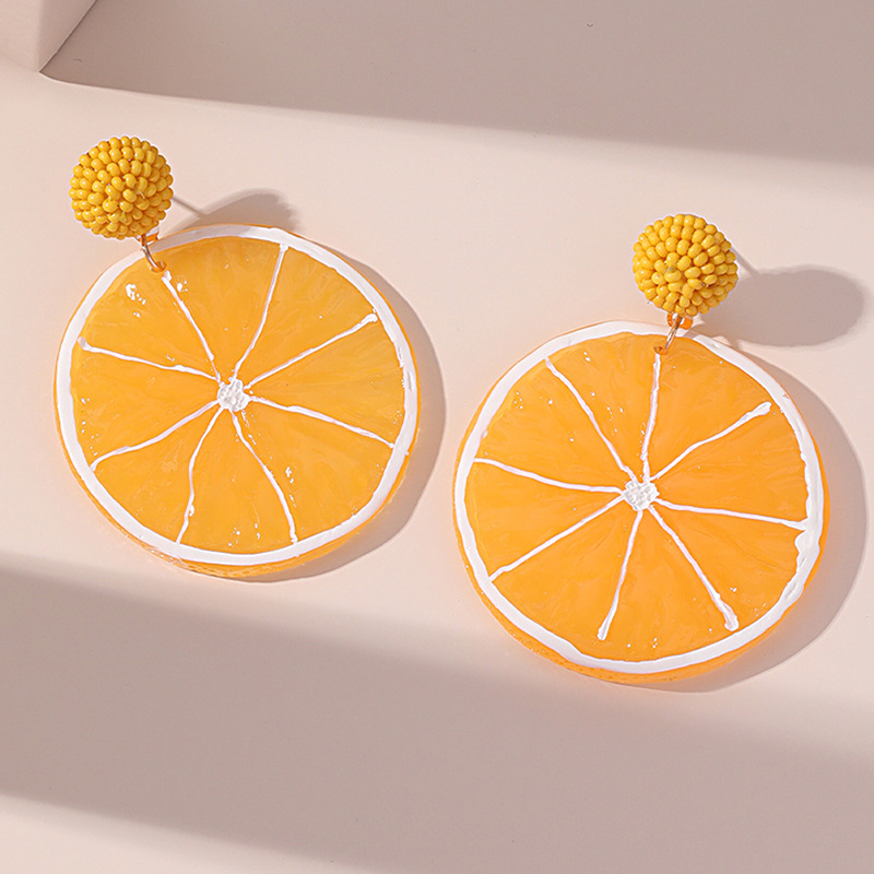 Womens Stylish And Creative Fruit Earrings