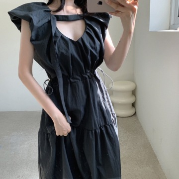 Versatile Fashionable Pleated Dress For Women