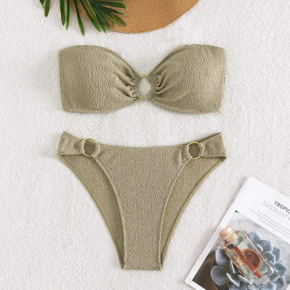 Women's Two-Piece Swimsuit With Padded Cups
