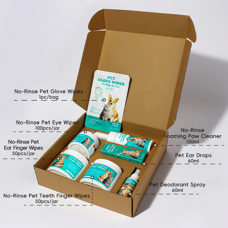 Pet Drying Moisturizing And Soothing Cleansing Wipes