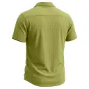 Mens Short-Sleeve Button-Down Shirt With Pocket view 3