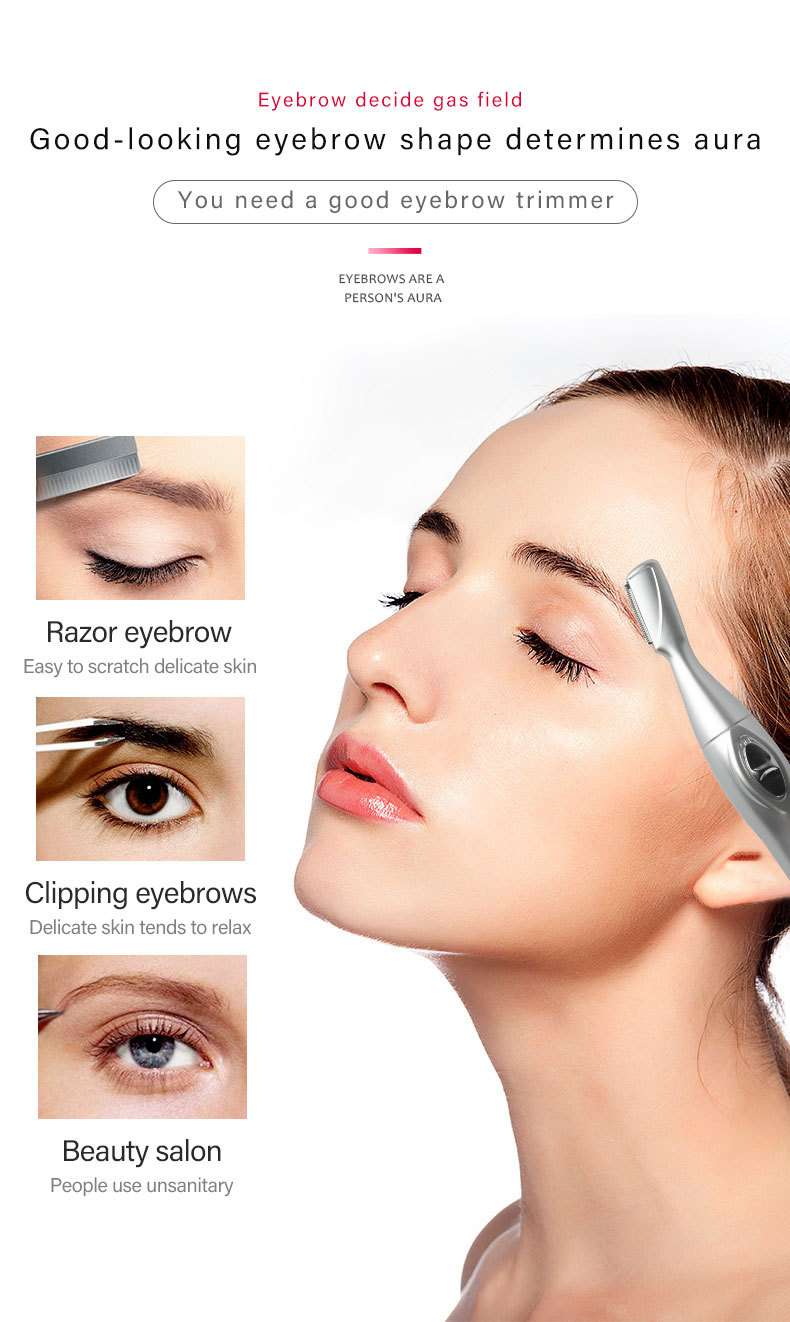 Title 8, Electric Eyebrow Razor Women