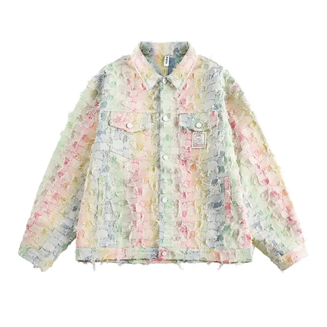 Colored Plaid Brushed Men's And Women's Coats Color - Shop at LoveMi