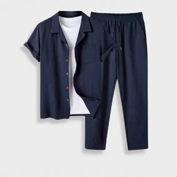 Spring And Autumn Two-piece Set Trousers And Cardigan product image