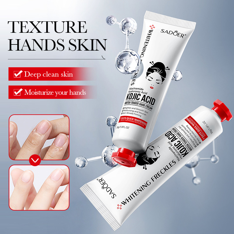 Kojic Acid Beautiful White Skin Rejuvenation Hand Cream Beautiful Autumn And Winter Moisturizing