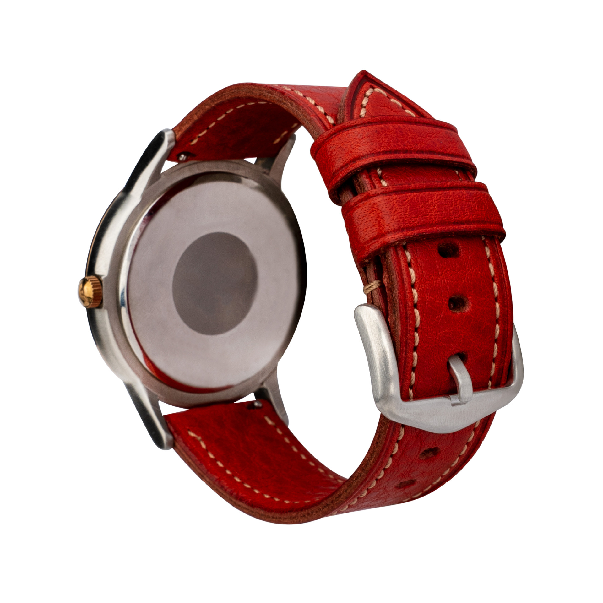 Red Steel Buckle