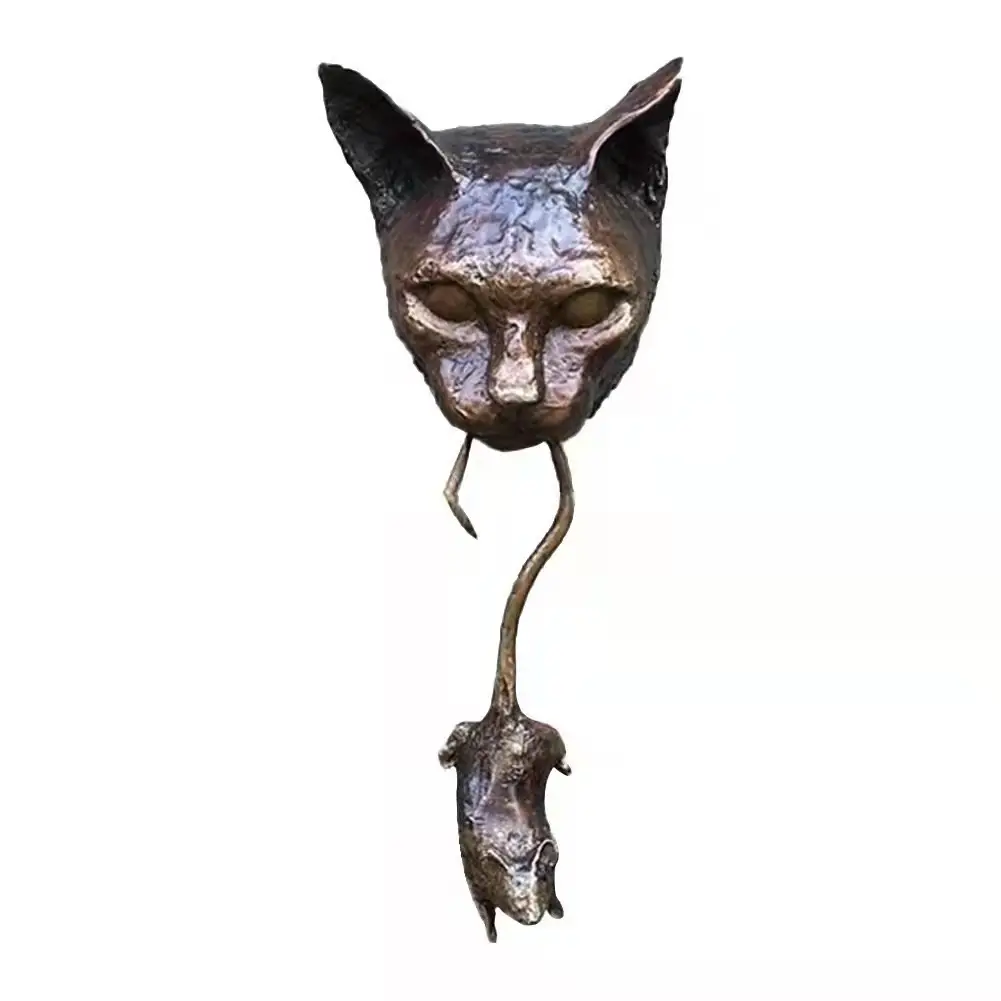 Cat Eating Mouse Threshold Ornaments
