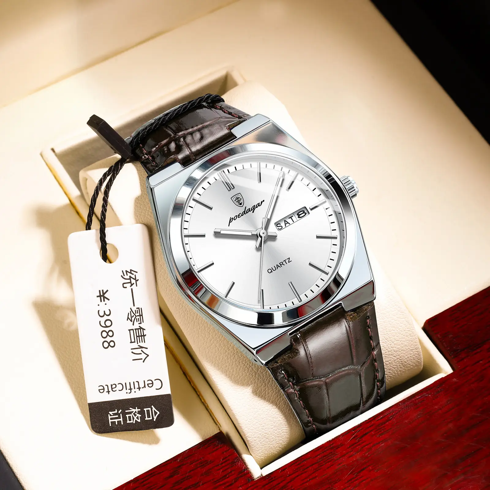 Ultra-thin Men's Watch Waterproof