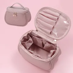 Makeup Large Capacity Portable Travel Toiletry Bag - Rose - View 1