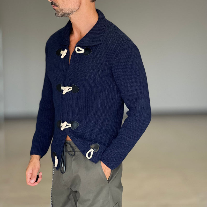 European And American Vintage Zipper Men's Top