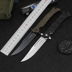 Song High Hardness 8Cr13Mov Nylon Fiber Tactical Knife Folding Knife Outdoor Knife - Black Handle - View 1