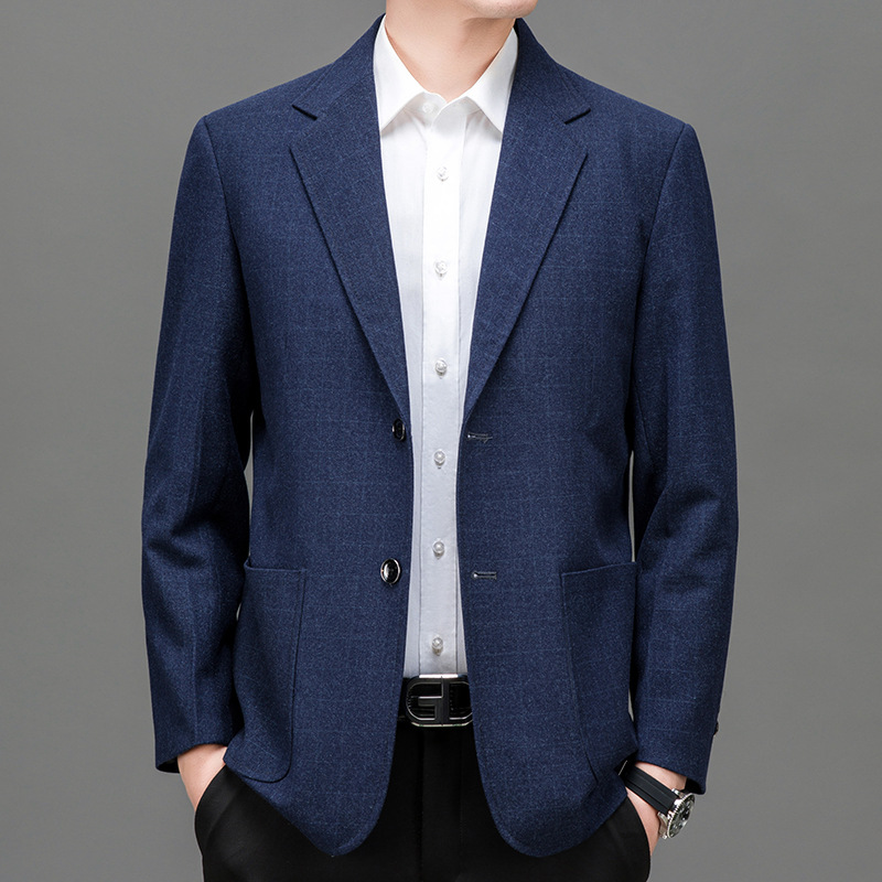Sophisticated Fashionable Casual Mens Suit Jacket