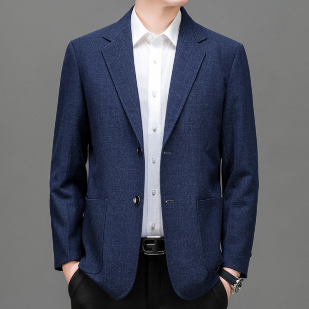Sophisticated Fashionable Casual Mens Suit Jacket