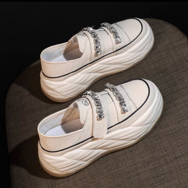 Leisure Sports Comfortable Platform Student Loafers Peas Shoes