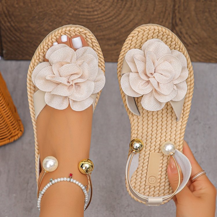 Solid-color Minimalist Flip-flops For Women