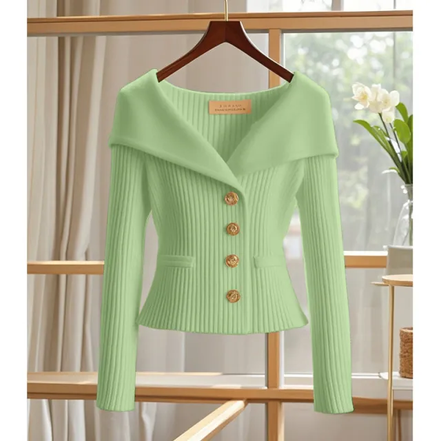 High end Design Sense Socialite Cool Waist Temperament Wild Flab Hiding Green - Shop at LoveMi