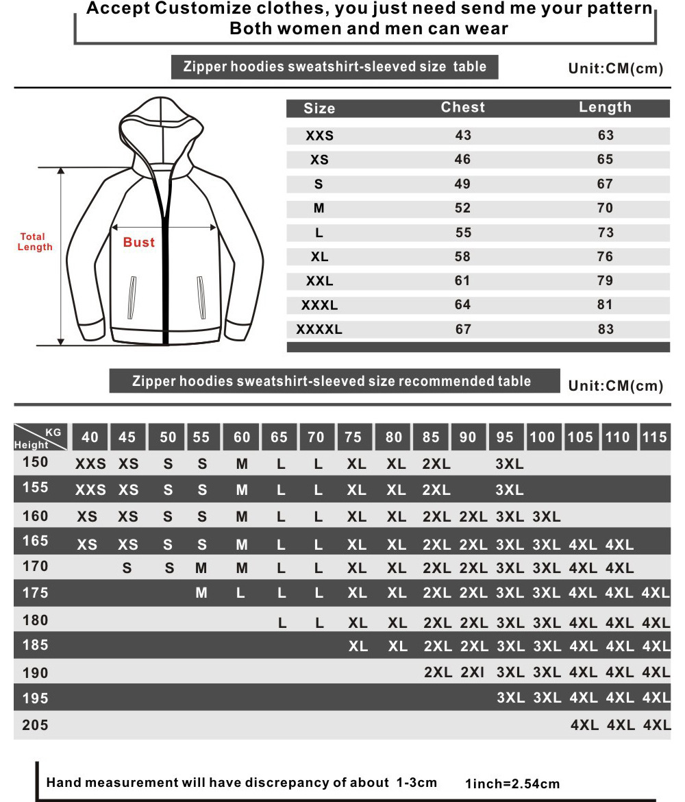 Title 1, Large hooded zipper sweater