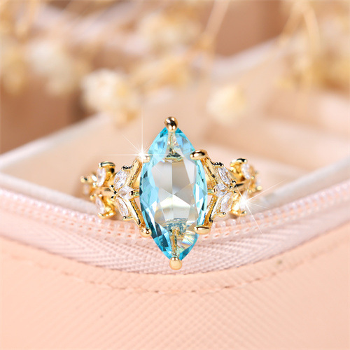 Creative New Leaf Shape Simple Women's Ring