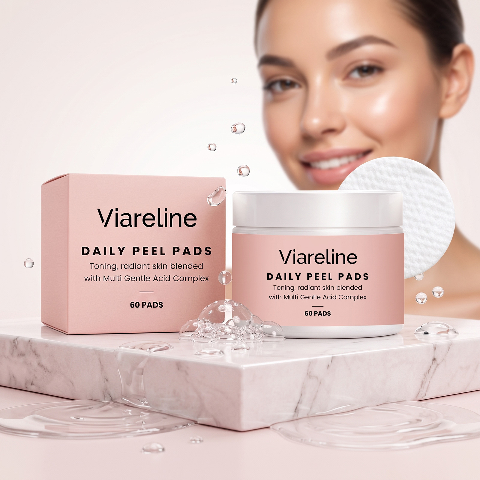 Exfoliating And Skin-renewing Cotton Pads