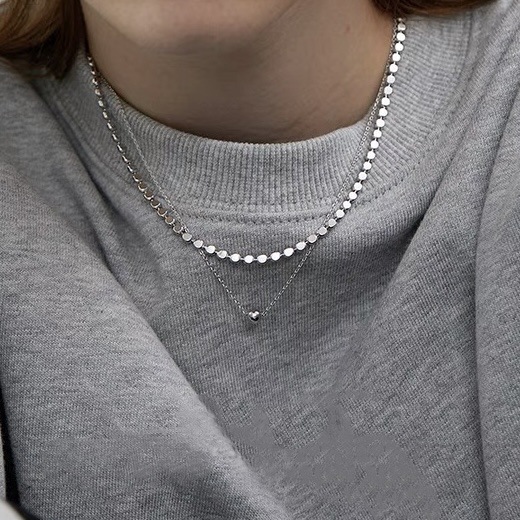 S925 Sterling Silver Choker Dyed Necklace product image