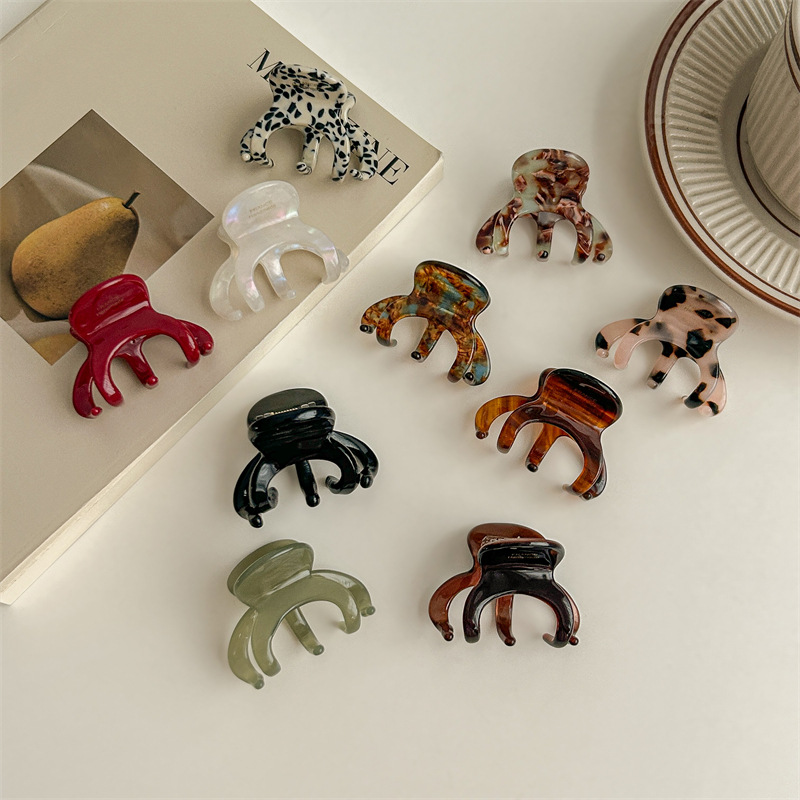 High Ponytail Hair Clip Back-of-head Half-up Hairpin