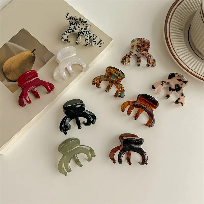 High Ponytail Hair Clip Back-of-head Half-up Hairpin