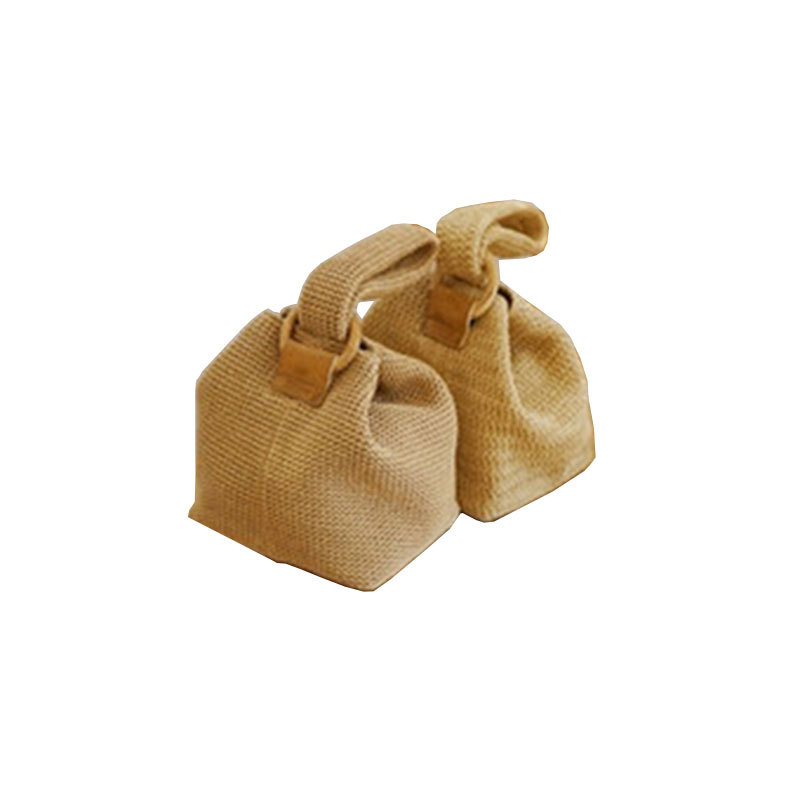 Woven Straw Tote Bag