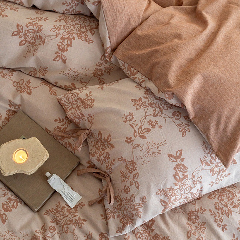 Jacquard Cotton Four-Piece Bedding Set, picture 4 of 8