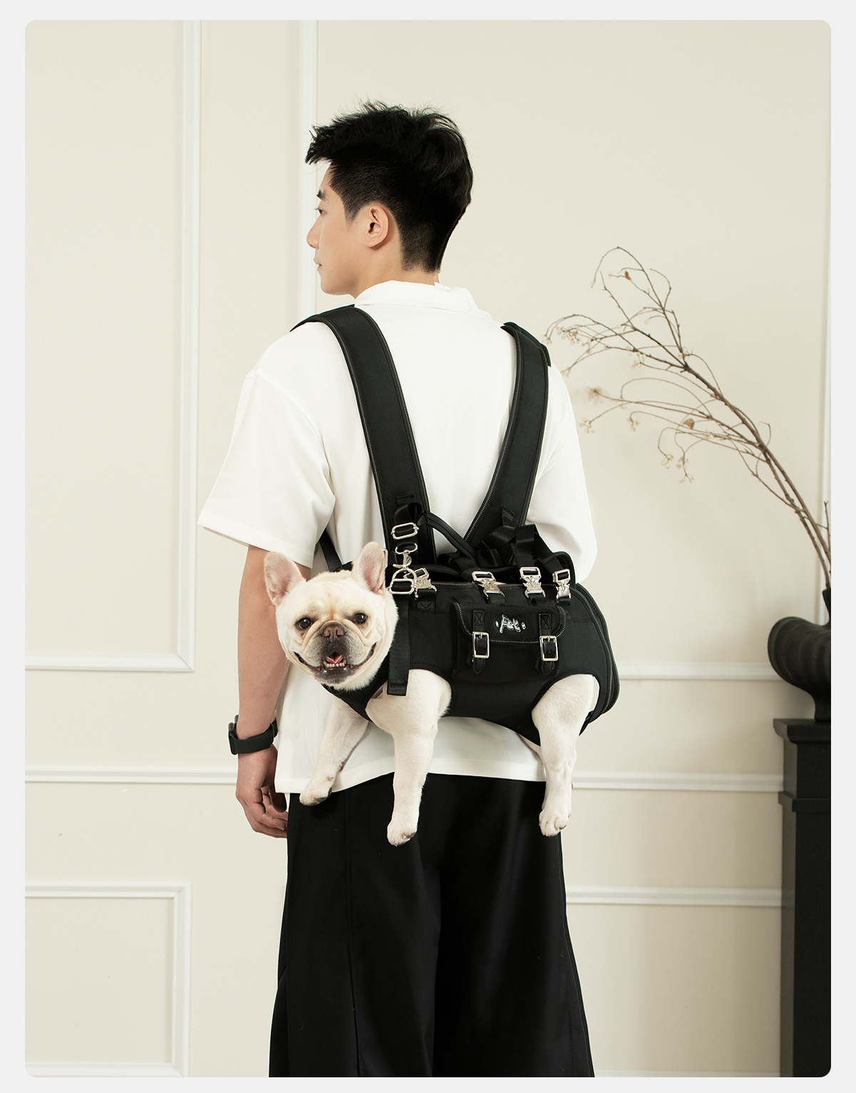 Pet Double-shoulder Crossbody Dog Harness detail photo 8
