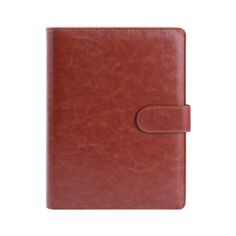 A5 Buckle Business Loose Spiral Notebook 8