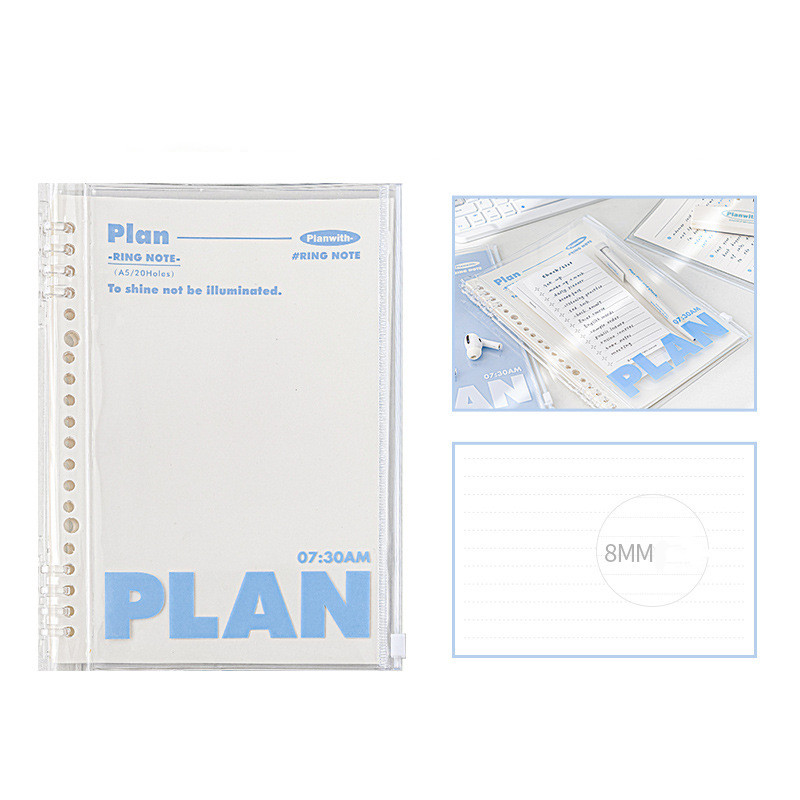 A5 Can Store Loose Spiral Notebook - Image 3