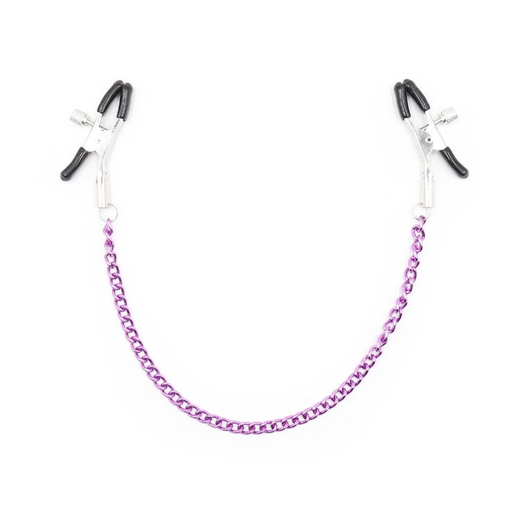 Sexy Iron Chain Leather Clip - Image 12
