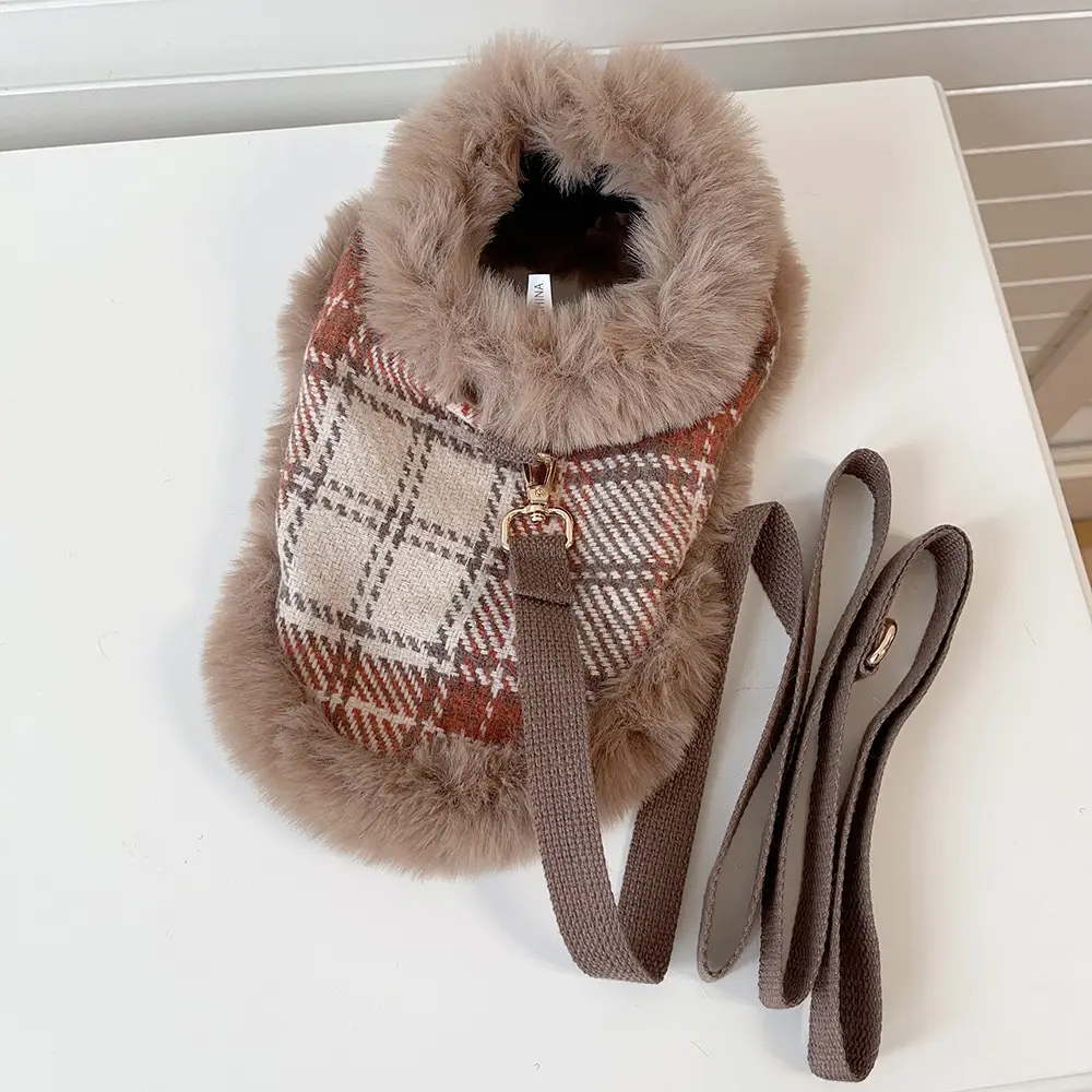 Dog Leash-compatible Luxe Fluffy Skirt