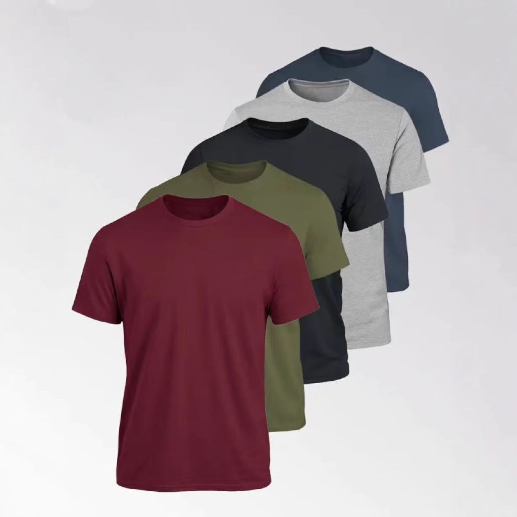 Summer Crew Neck Casual Comfortable Mens Short Sleeve Top