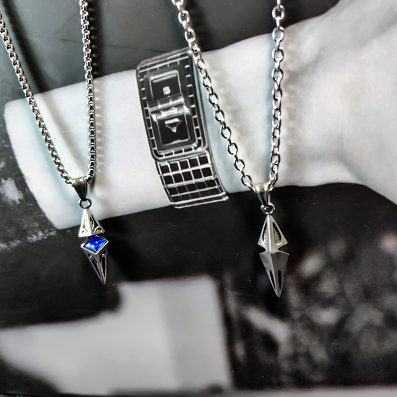 Asterism Necklace Personalized Hip Hop Pendant Suit Vintage Sweater Chain