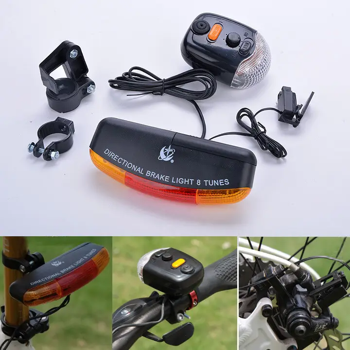 Bicycle Turn Signal Xc-408 Warning Taillight Riding