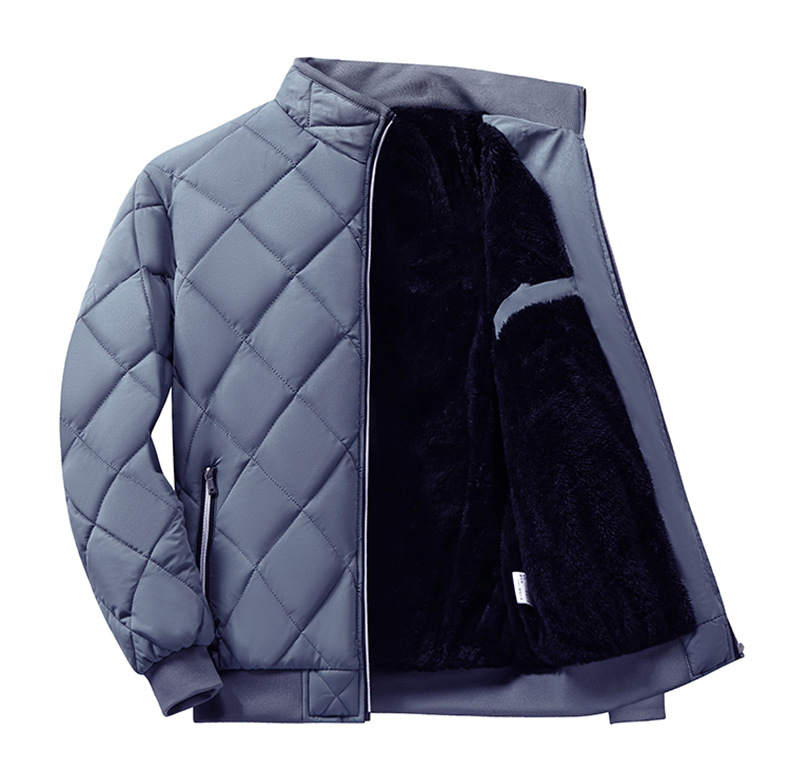 Men's Loose-Fit Fleece-Lined Winter Coat image 5