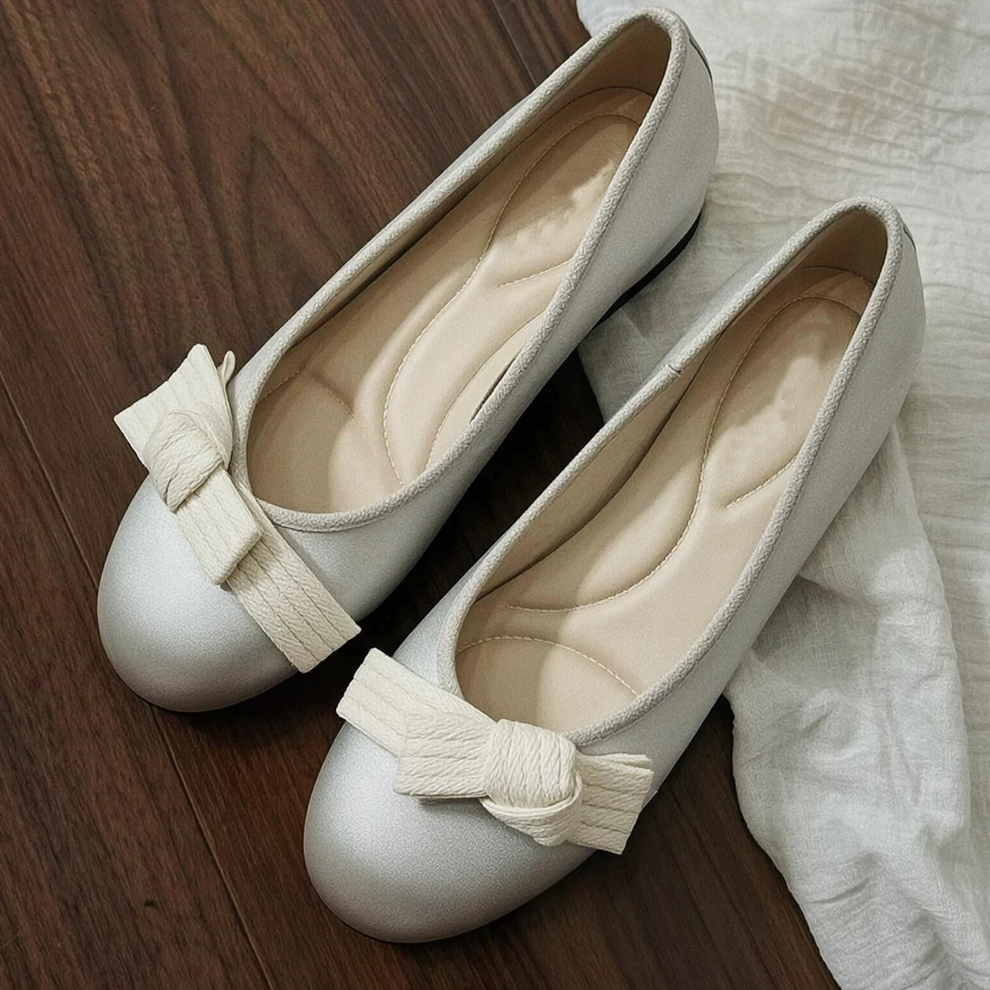 Round-toe Flats Women's Low-cut Ballet Shoes