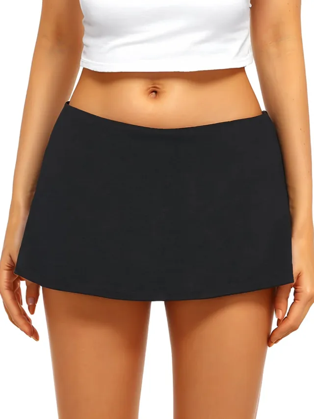 Sports Half length Tennis Skirt Women's Low Waist Mini Ffyd85Kzbk - Shop at LoveMi